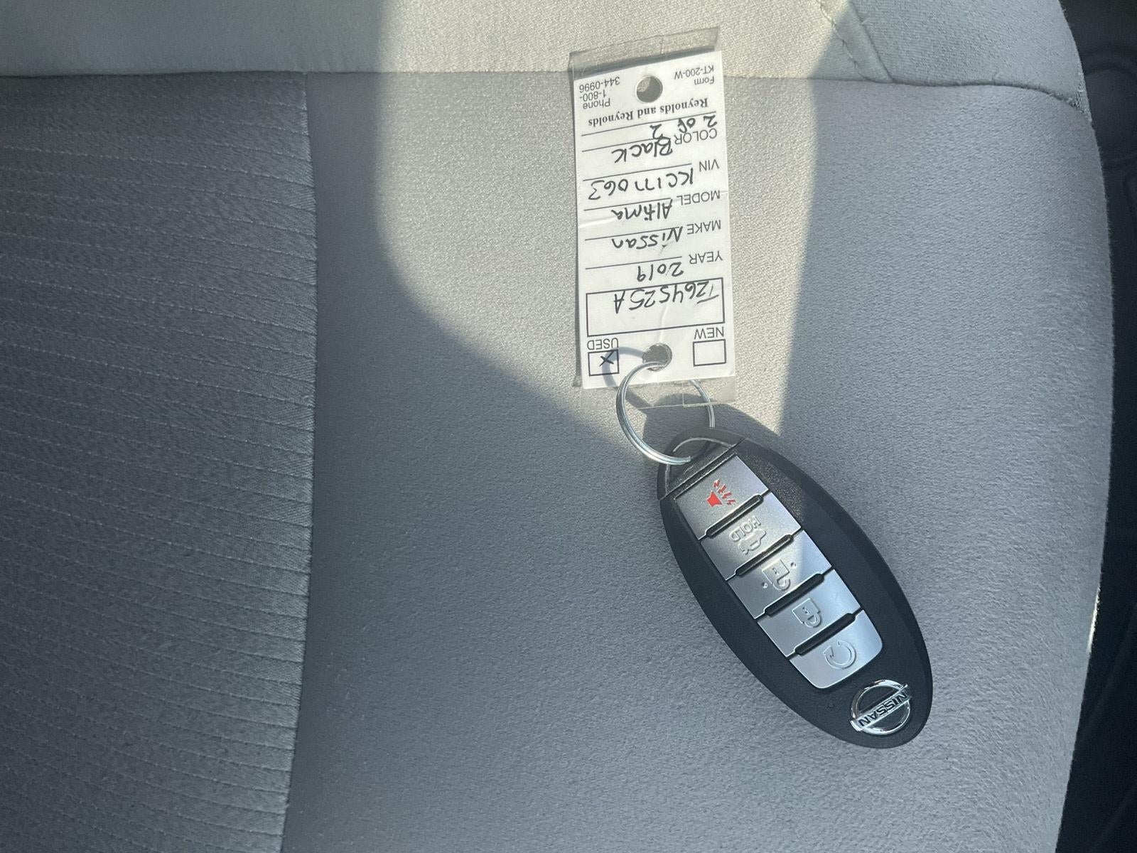 2019 Nissan Altima 2.5 SV
