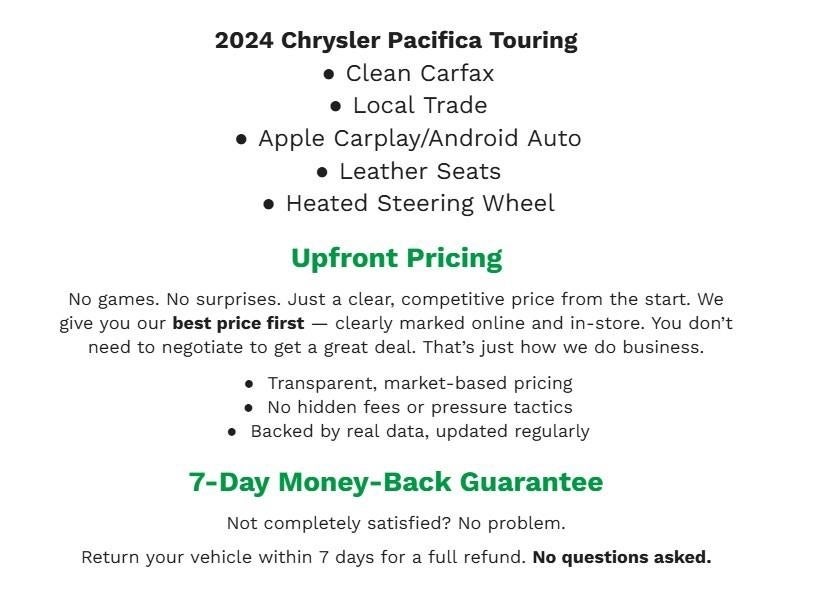 2024 Chrysler Pacifica Touring L