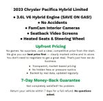 2023 Chrysler Pacifica Hybrid Limited