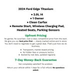 2024 Ford Edge Titanium