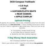2025 Jeep Compass Trailhawk 4x4