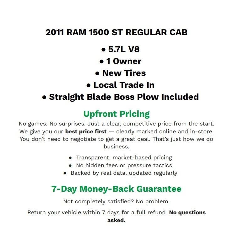 2011 RAM Ram 1500 ST
