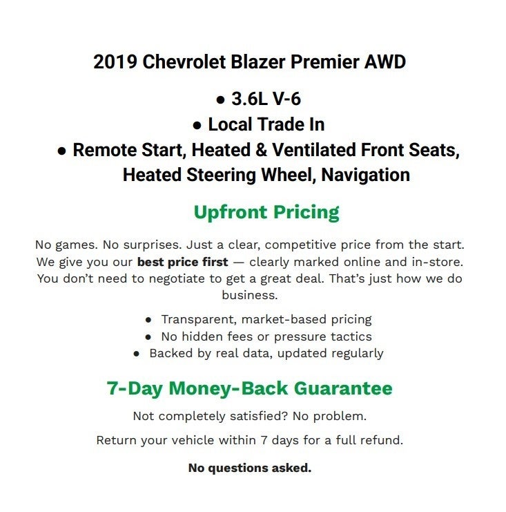 2019 Chevrolet Blazer Premier