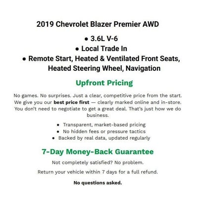 2019 Chevrolet Blazer Premier