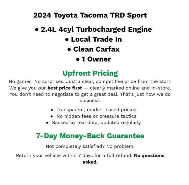 2024 Toyota Tacoma TRD Sport