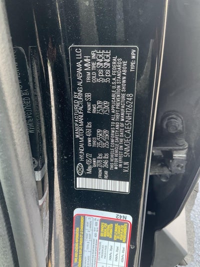 2022 Hyundai Tucson Limited