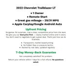 2022 Chevrolet Trailblazer FWD LT