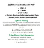 2024 Chevrolet Trailblazer AWD RS