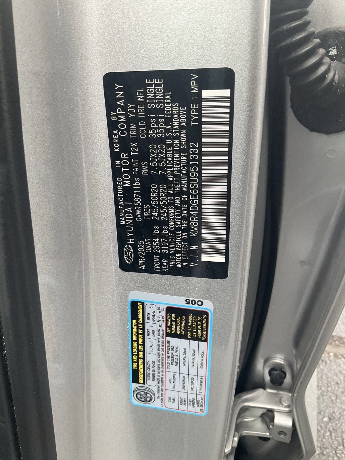 2025 Hyundai Palisade SEL Premium