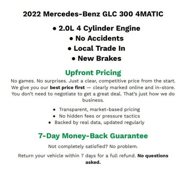 2022 Mercedes-Benz GLC 300 4MATIC® SUV