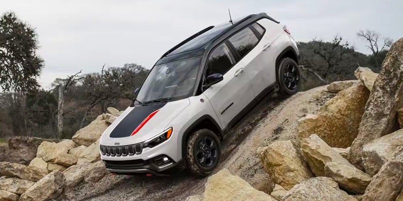 2024 Jeep Compass on steep hill