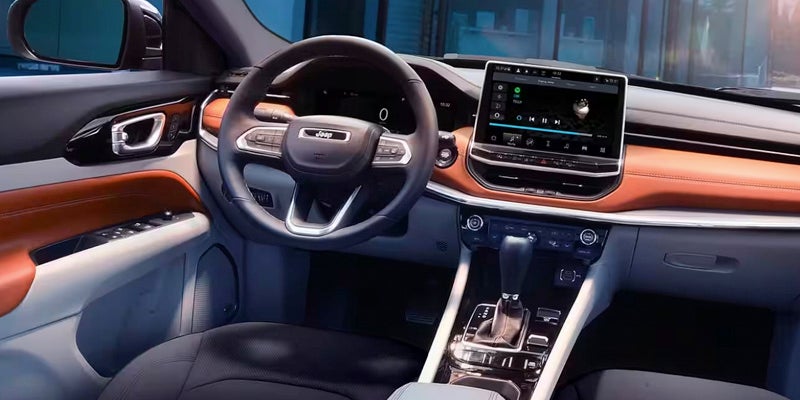 2024 Jeep Compass driver's interior