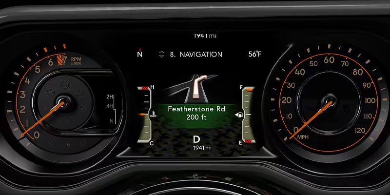 2025 Jeep Wrangler navigation system