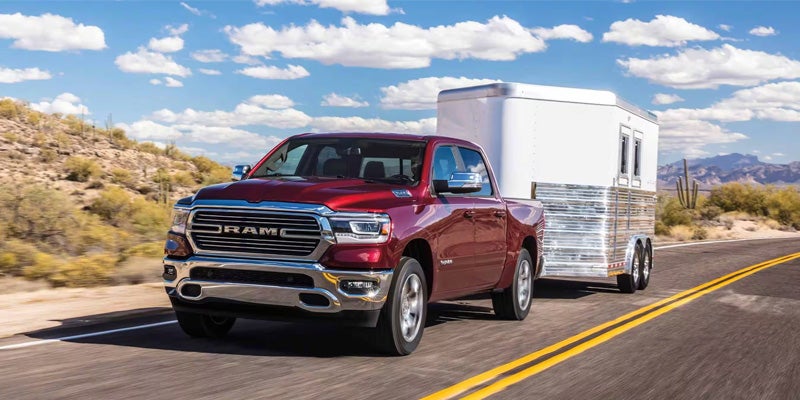 2024 Ram 1500 Towing a Trailer