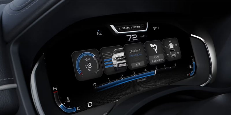 2024 Ram 1500 Dashboard Notifications