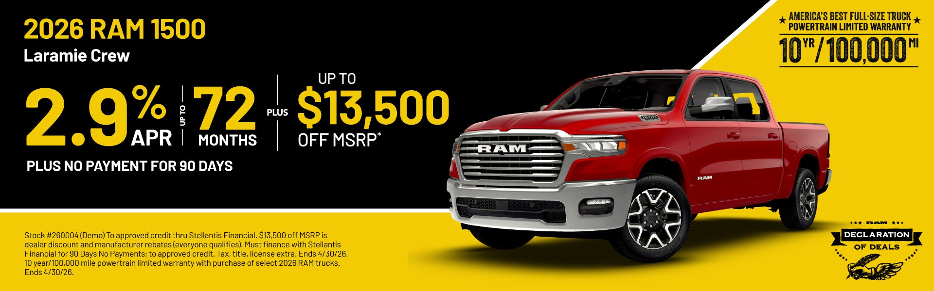 2026 RAM 1500