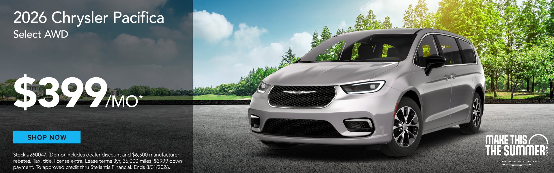 2026 Chrysler Pacifica