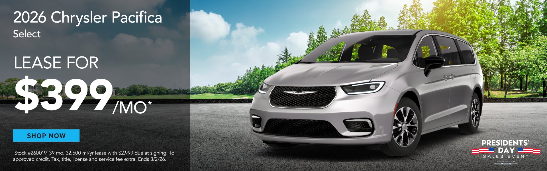 2026 Chrysler Pacifica