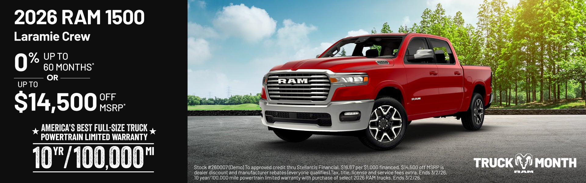 2026 RAM 1500